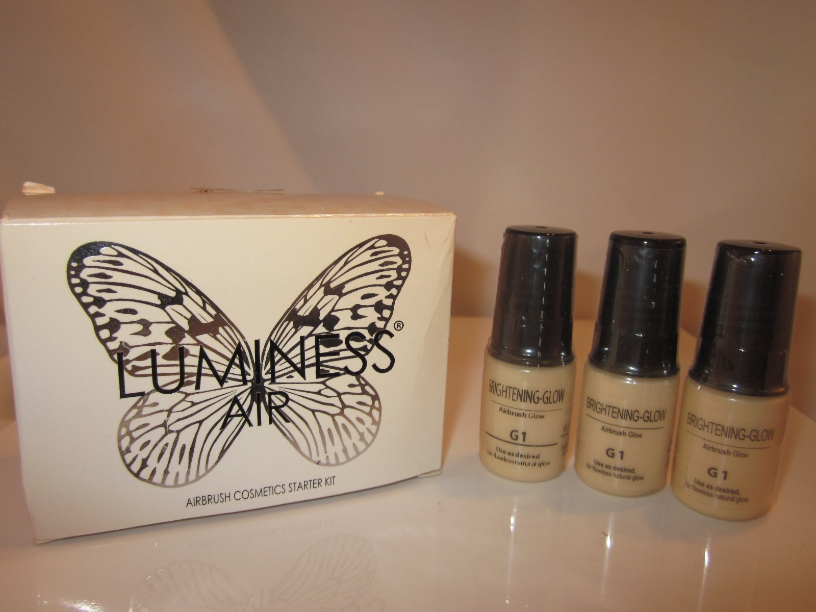 THREE Luminess Air Airbrush Makeup G1 Glow Brightening for Dull Skin.25oz 