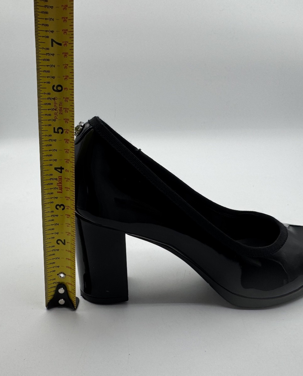 Anne Klein Women's Castana Block Heel Pumps Black 5 1/2M, NEW