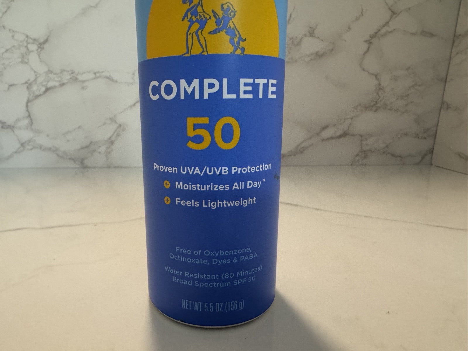 Coppertone Complete SPF 50 Moisturizing Sunscreen Spray 5.5 oz Exp 05/2026