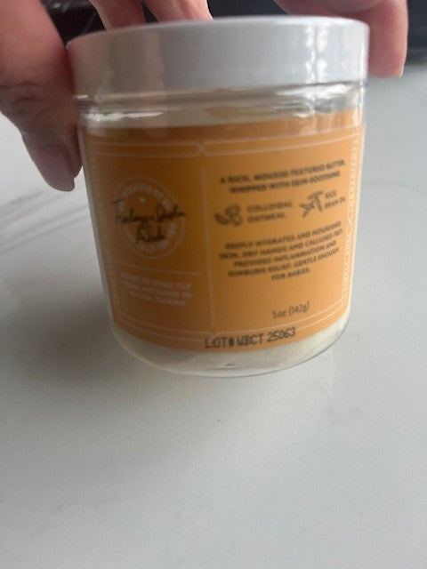 Shea Radiance Whipped Body Butter CITRUS BLOSSOM 5 oz Rich Soothing Balm SEALED