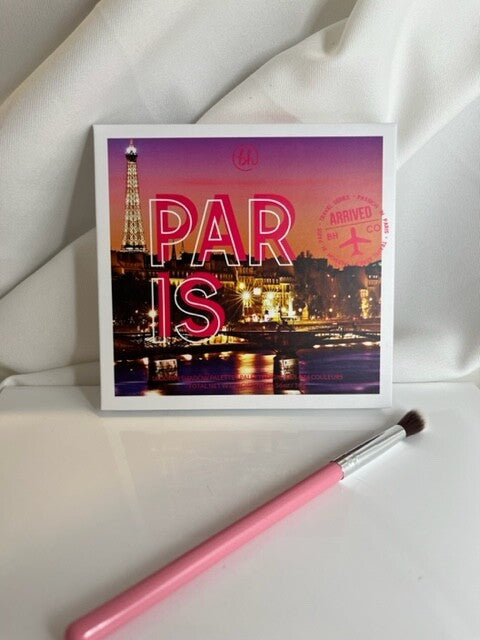 Bh Cosmetics Passion In Paris Eyeshadow Palette W/ Free Eye Shadow Brush NIB