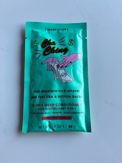 5 Mane Club 5-in-1 Deep Conditioner Cry Baby, Cha Ching, Expert 1.8oz Lot of 5