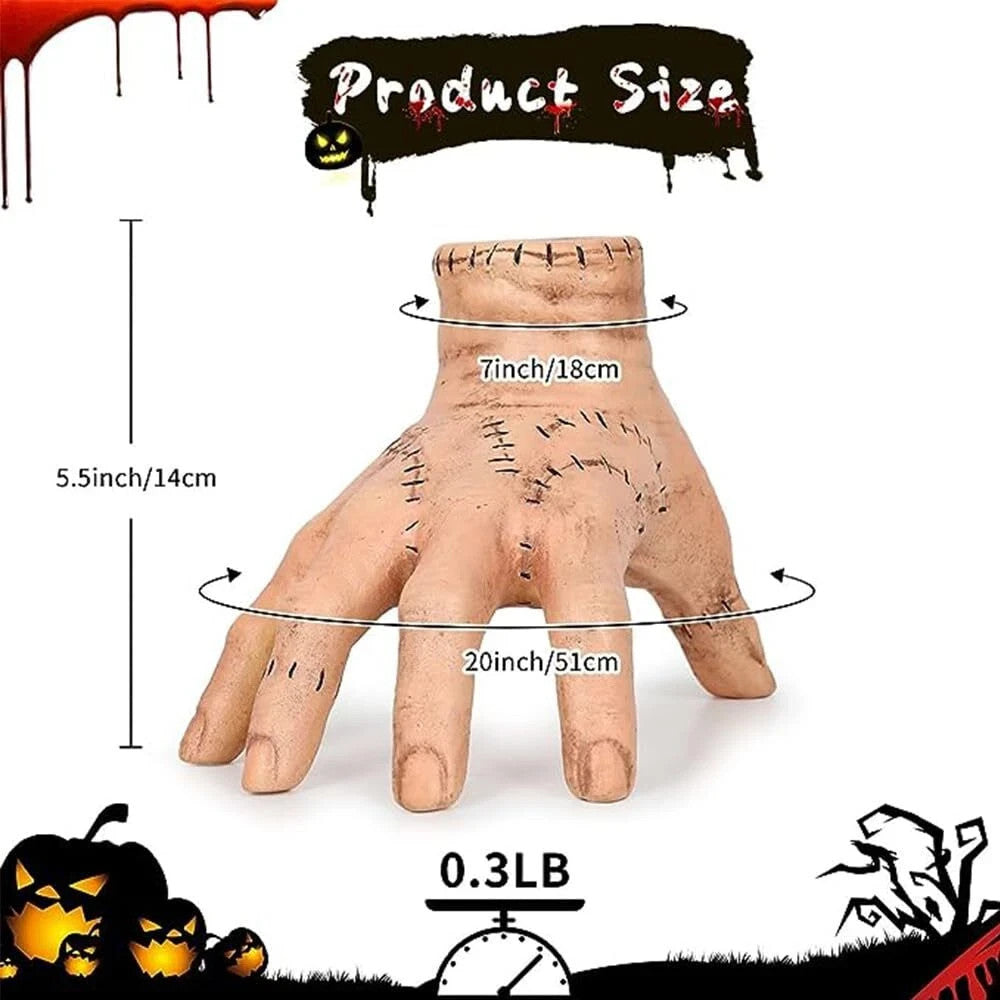Thing Hand Wednesday Addams Family Fake Cosplay Hand Scary Props Decorations