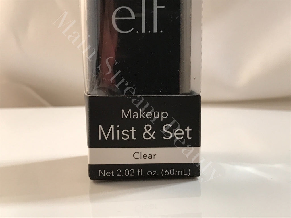 ELF Makeup Mist & Set Setting Spray Clear 2.02 oz. New In Box, FREE SHIP E.L.F
