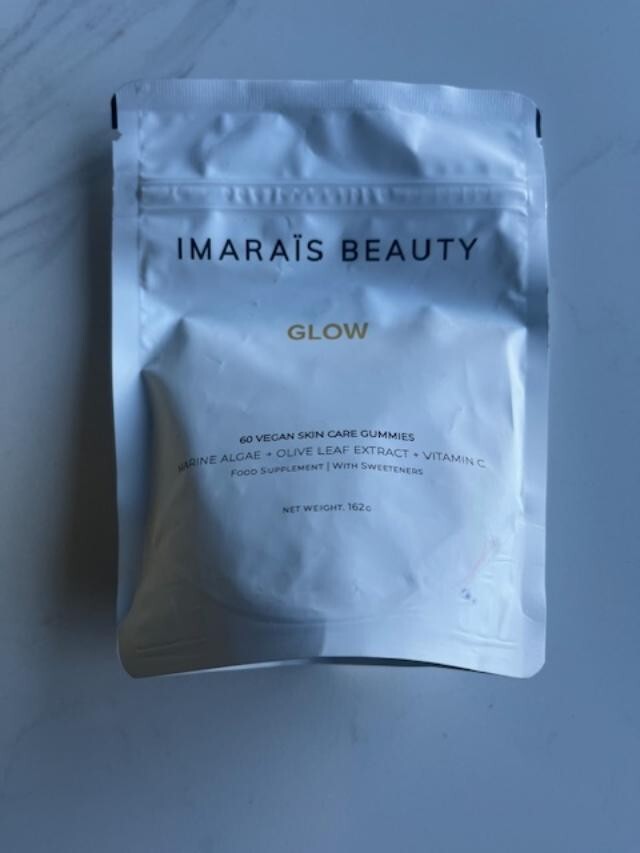 Imarais Beauty Glow 60 Vegan Skin Care Gummies w/ Vit C /Algae/Olive Exp 12/2025