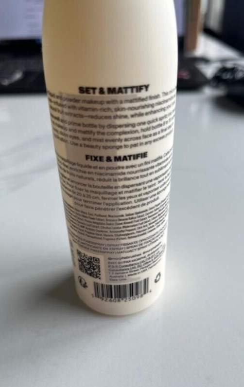 MORPHE MATTIFYING SETTING SPRAY Makeup Matt Finish Reduce Shine,Nourish 4 oz New