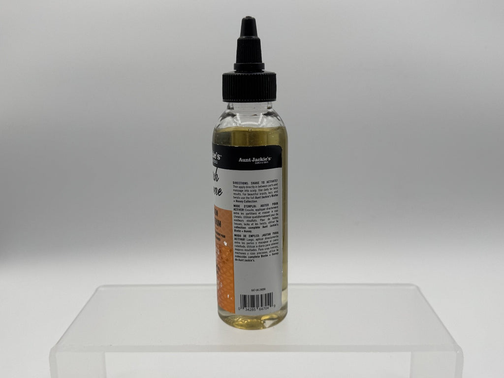Aunt Jackie's Curls & Coils Scratch Free Zone Itch & Tension Treatment, NEW