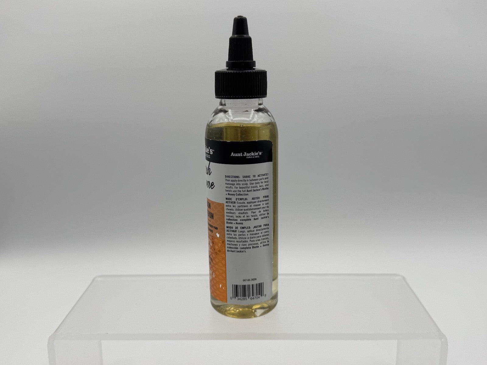 Aunt Jackie's Curls & Coils Scratch Free Zone Itch & Tension Treatment, NEW