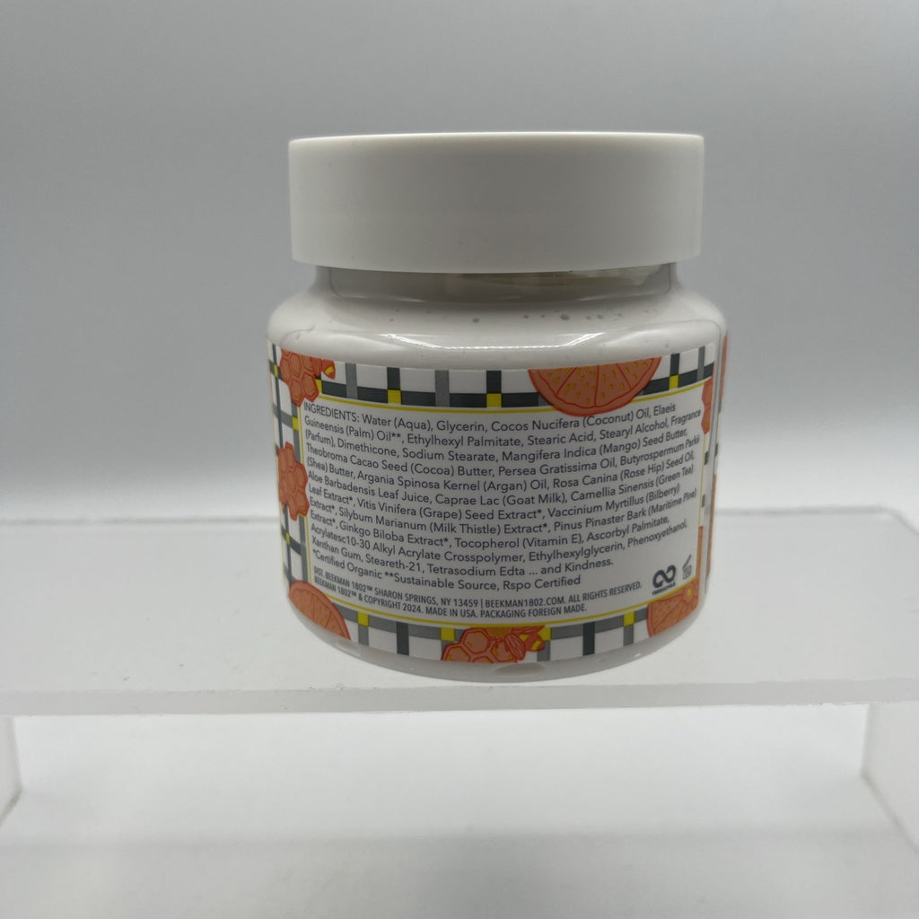 Beekman 1802 Honeyed Grapefruit Pure Goat Milk Whipped Body Cream 8 oz SEALED