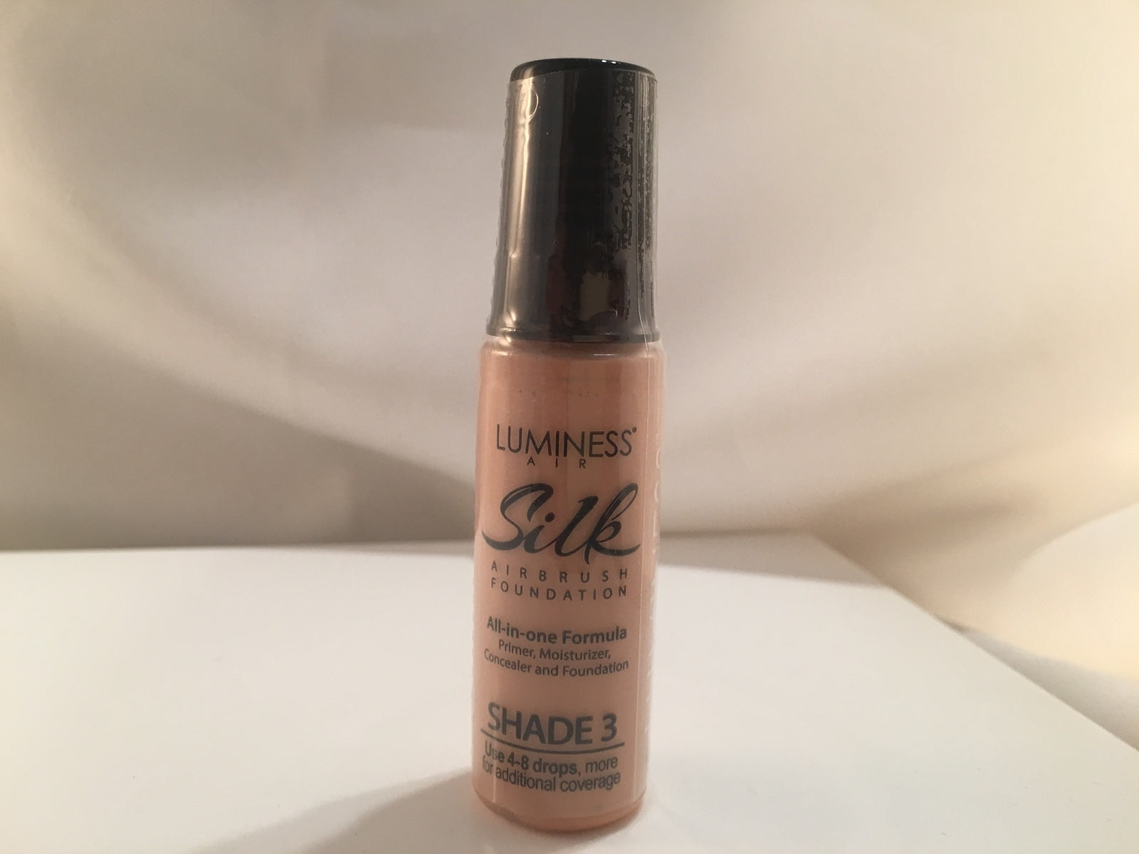 New Luminess Air/Stream Airbrush Makeup Silk Shade 3 Foundation .55oz Free Ship