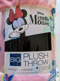 Disney's Minnie Mouse The Big One Oversized Supersoft Plush Throw | 5x6 ft NEW