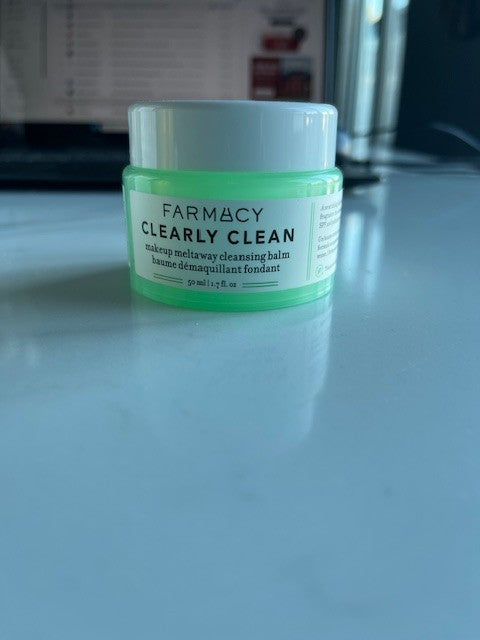 Farmacy Clearly Clean Makeup Meltaway Cleaning Balm 1.7 oz Fragrance Free NIB