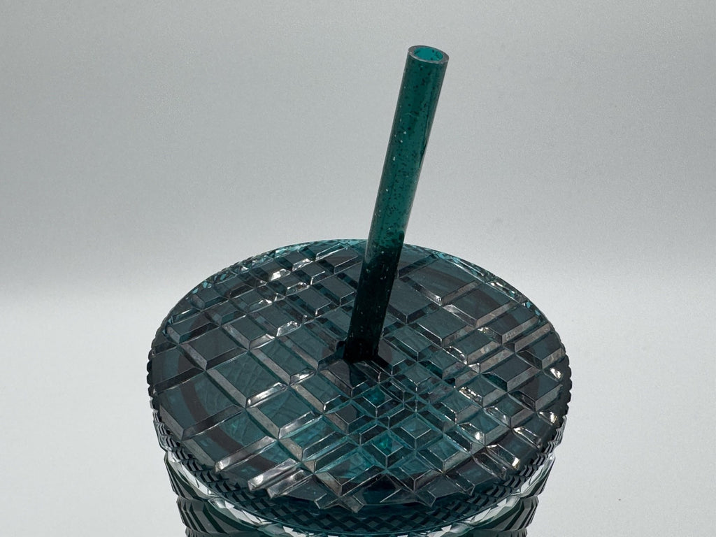 Starbucks 2021 Holiday Green Jeweled  16 Oz Tumbler, Grande, New