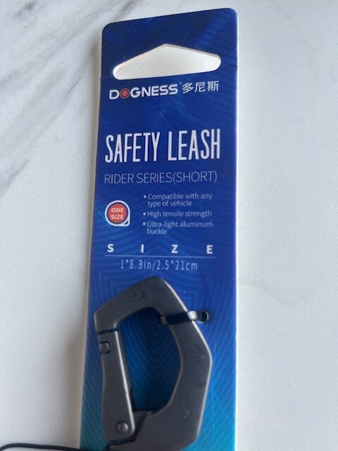 Dogness Safety Leash Rider Series Short 1x8.3in/2.5x21cm RED Car Riding Pets NEW
