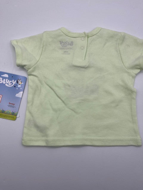 2 pc. -Shorts overall By Disney Bluey Outfit Baby 3 to 6m, Brand New- NWT