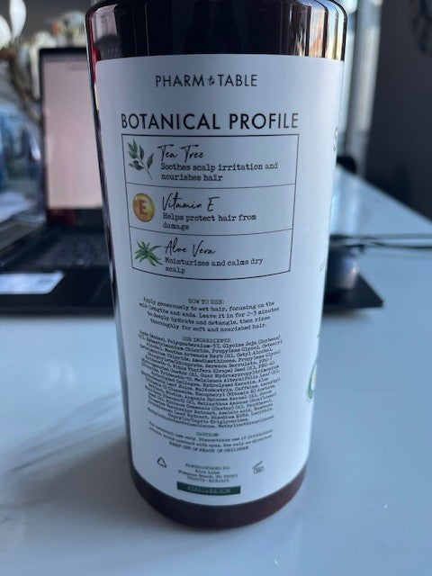 Pharm to Table Scalp Relief Tea Tree Revitalizing Conditioner 33oz Scalp Soothin