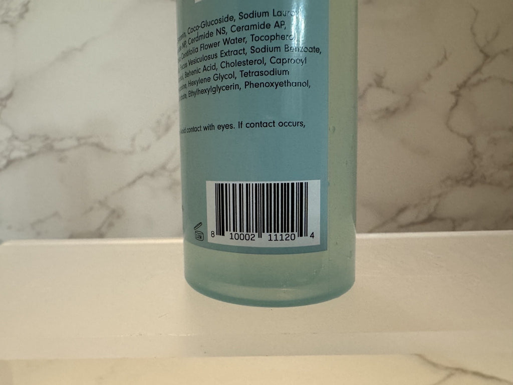 Versed Wash It Out Gel Cleanser 4oz / 120ml Ceramides & Rose Water,  Brand New