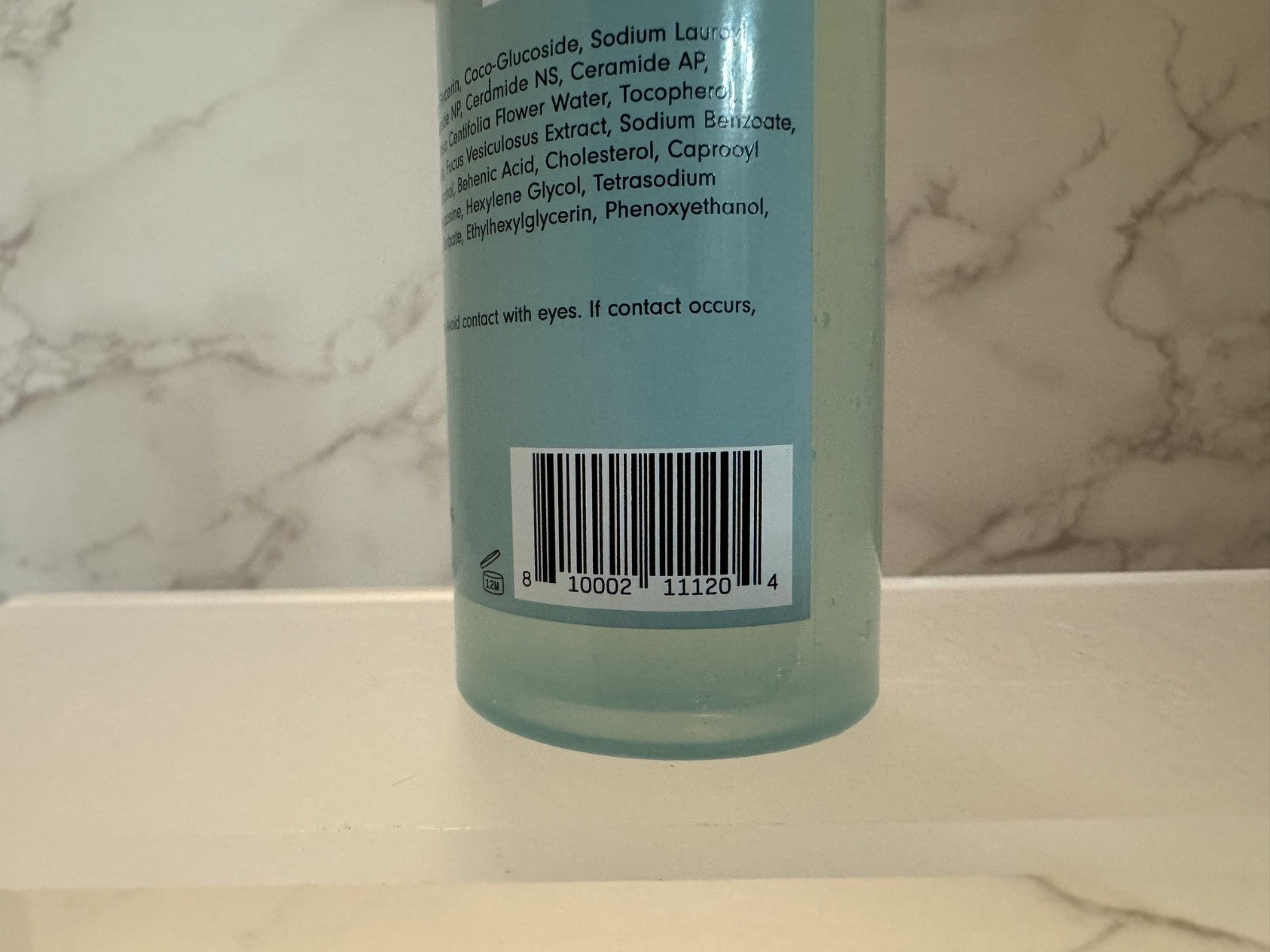 Versed Wash It Out Gel Cleanser 4oz / 120ml Ceramides & Rose Water,  Brand New