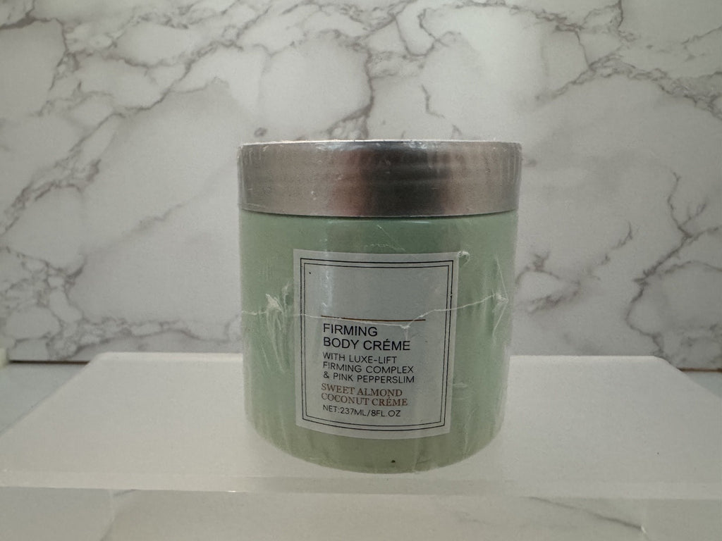 Firming Body Cream w/ Luxe-Lift, Skin Moisturizer, Sweet Almond & Coconut Cream
