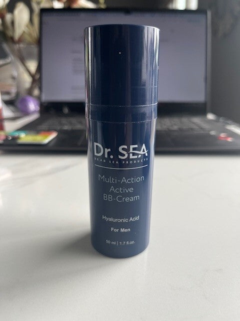 Dr. Sea Dead Sea Products, Men Multi Action BB Cream Skin Face Matte Finish NIB