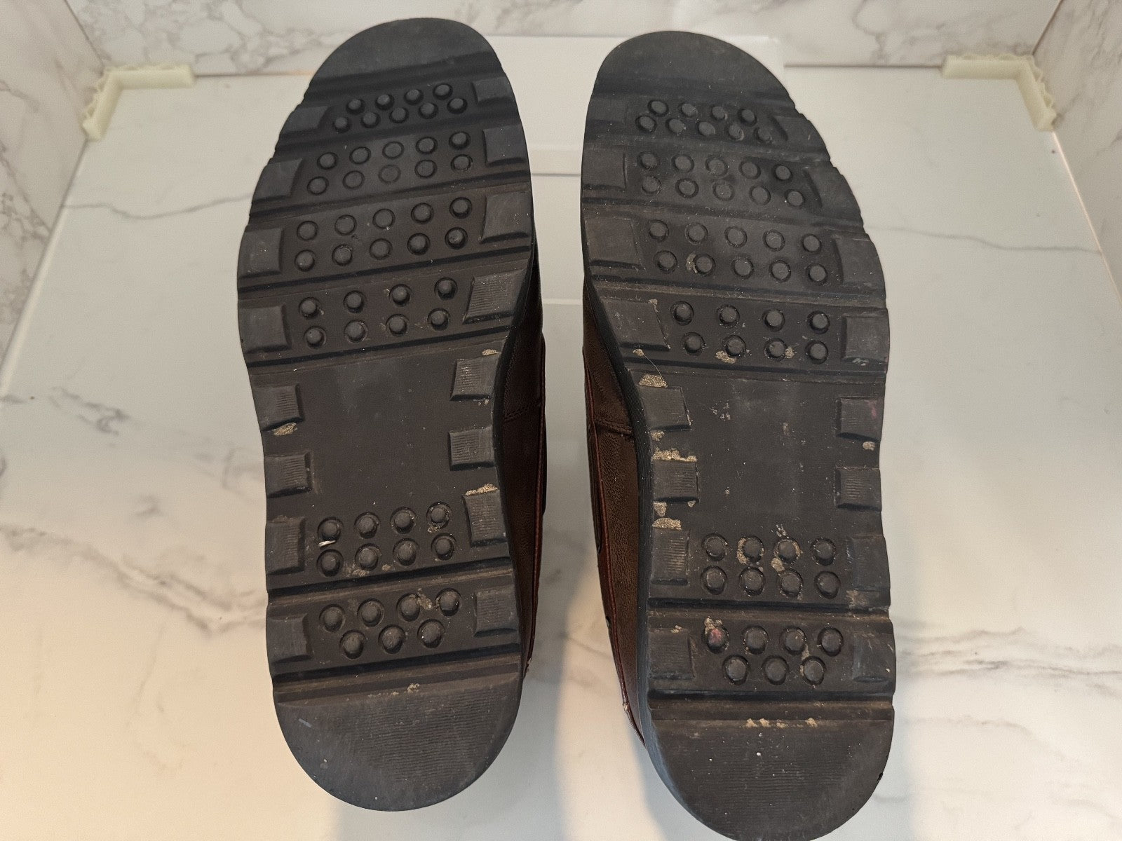 Phat Classic By Phat Farm Size Men's Two-Tone Leather Boat Shoe, Pre-owned, Good