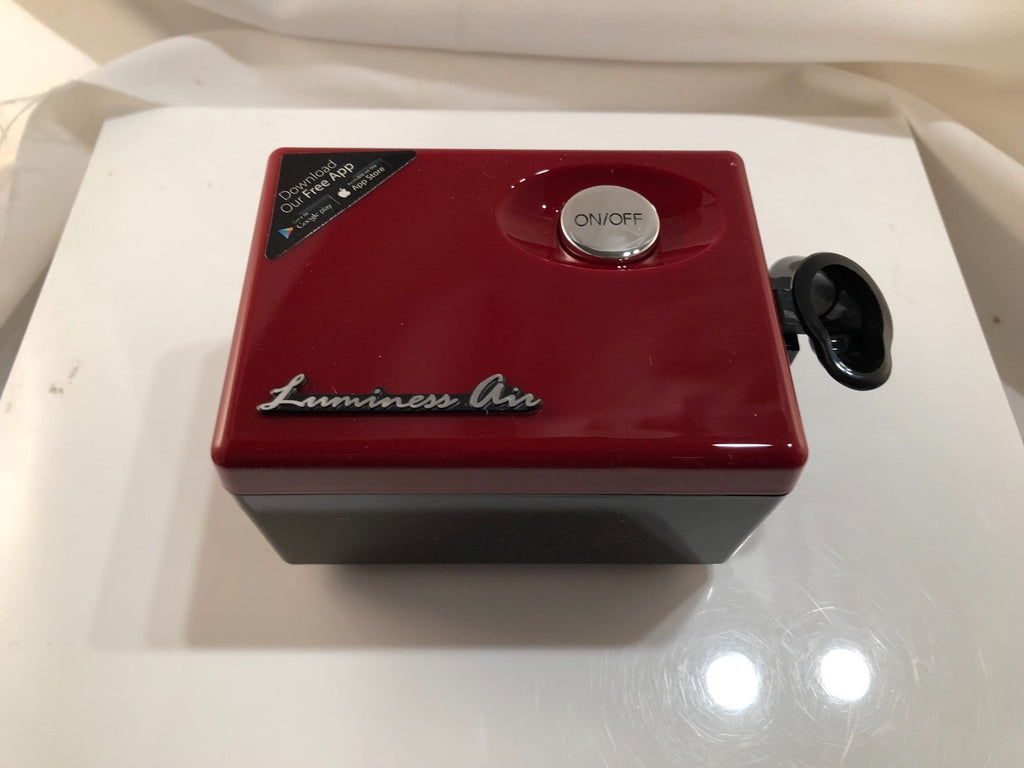 Luminess Air Airbrush System Legend Red Pink Tip No Drip Stylus 5pc Med Makeup 