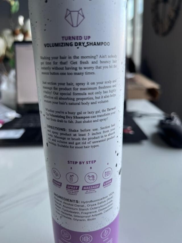 FOXYBAE No Fox Given Turned Up Volumizing Dry Shampoo + Biotin 7 fl oz FRESHNESS
