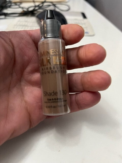 Luminess Advanced Shade 130 Silk 4-In-1 Airbrush Foundation 0.50 oz SEALED