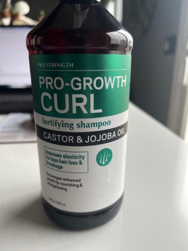 Dr. Needleless PRO STENGTH Pro Growth Curl Fortifying Shampoo  Jojoba Oil 16 oz