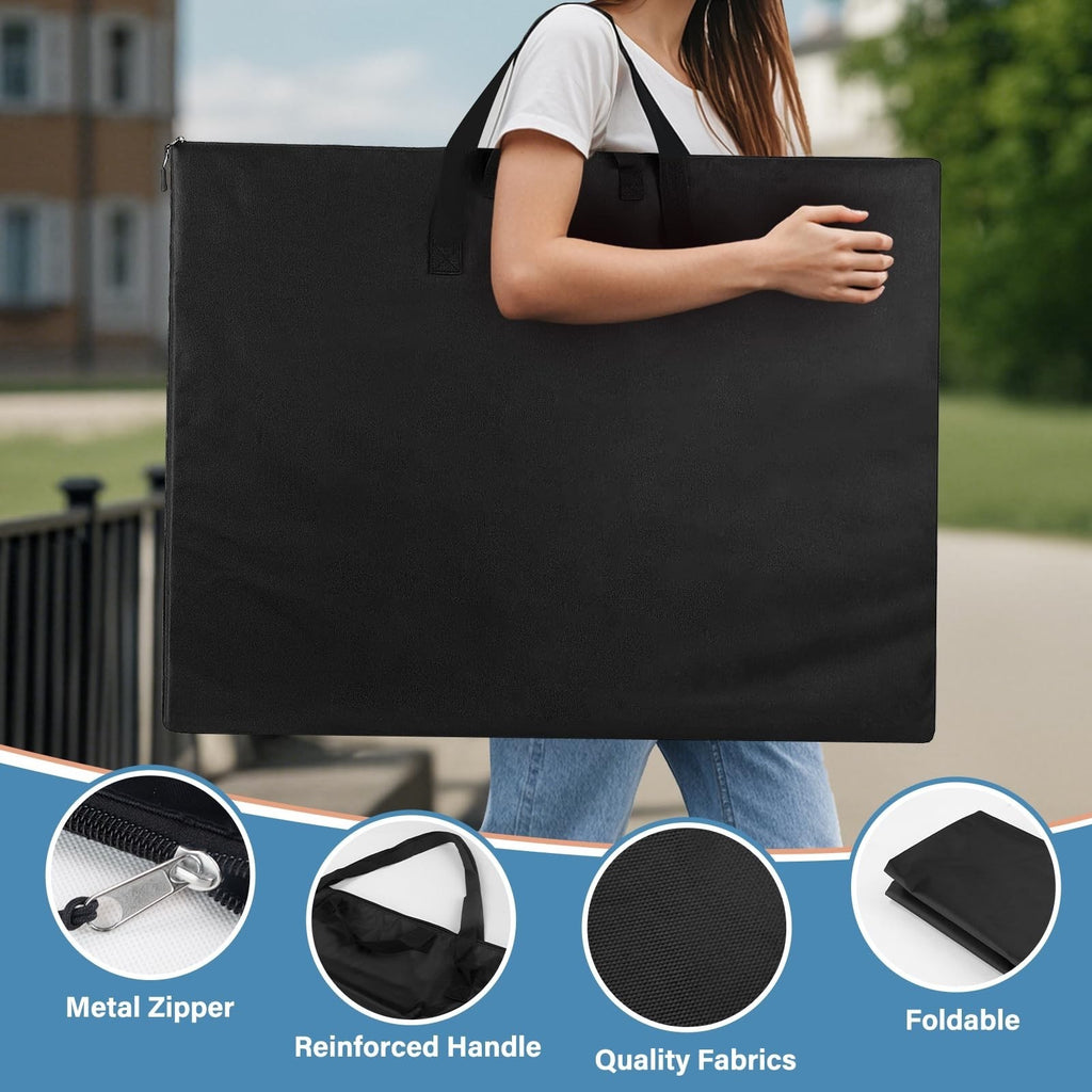 2 pk.-Art Portfolio Bag, 24 x 36 Extra Large Light Weight Art Portfolio Case NEW