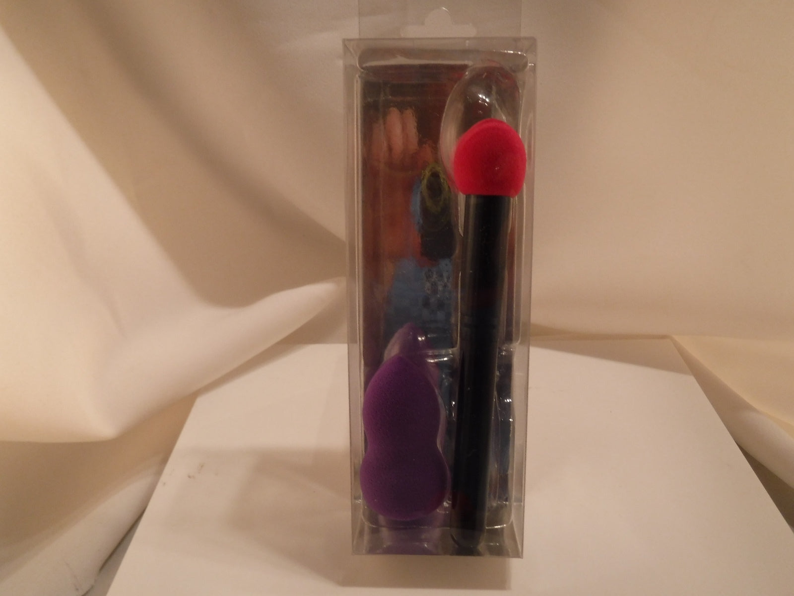 Beauty Blending Sponge Makeup w/Handle & Mini Sponge Foundation Cream