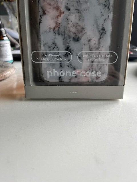 heyday Apple iPhone 11 Pro White Marble Phone Case, 11 Pro Max , XS Max Sealed