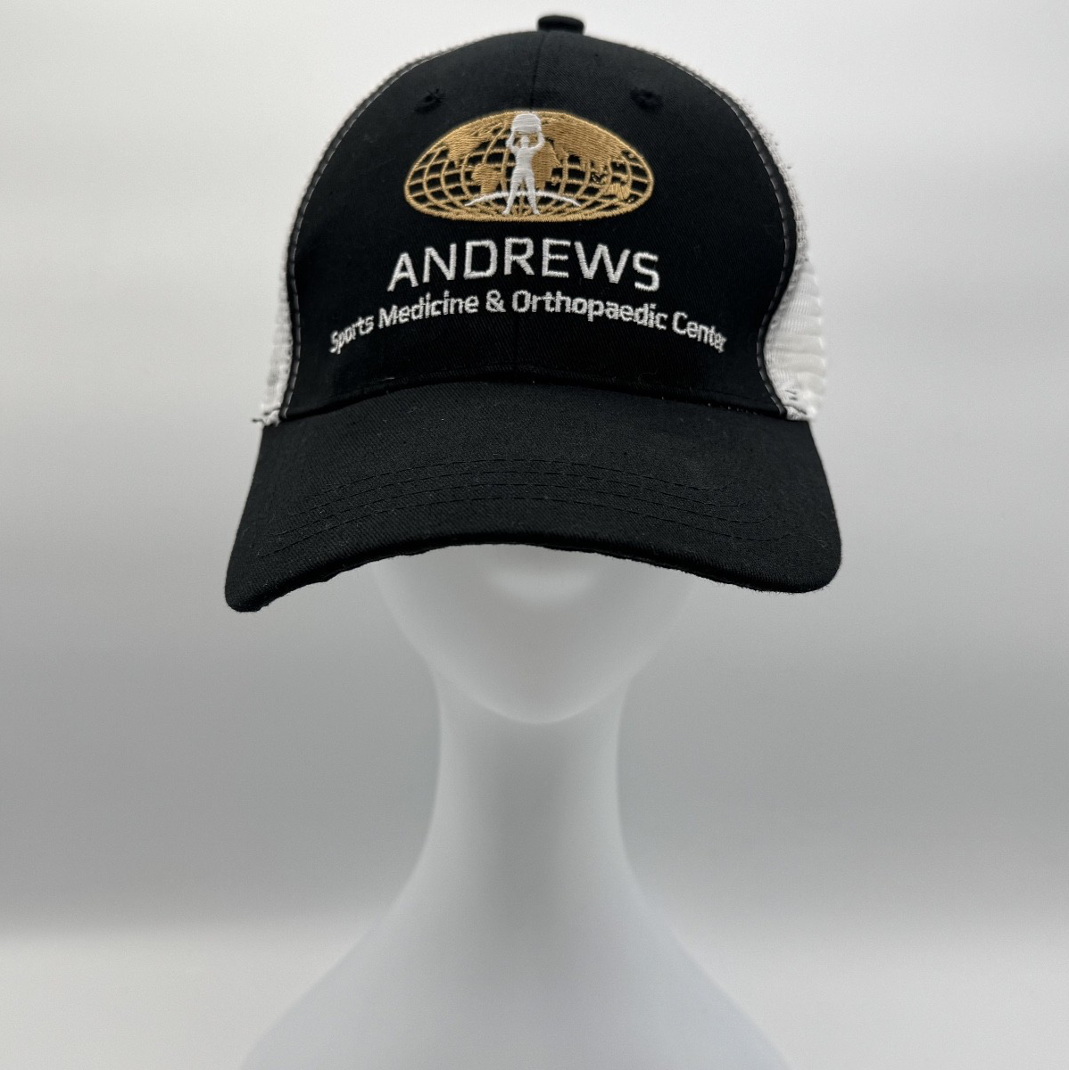 Andrews Sports Medicine Orthopedic Center Snapback Hat Baseball Cap Black/White