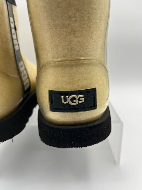 UGG Australia Classic Clear Kids Mini Ankle Boots, Size 13, Pre-owned, Excellent