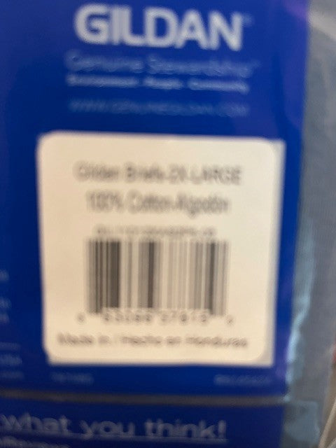 Gildan 5 Pack Men’s Cotton Soft Comfort Support Briefs Size 2XL 44-46 Assorted