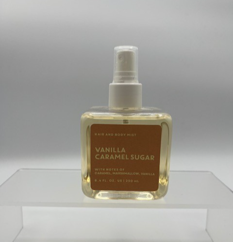 Vanilla Caramel Sugar Hair & Body Mist 8.4 oz 251 mL Tru Fragrance & Beauty New
