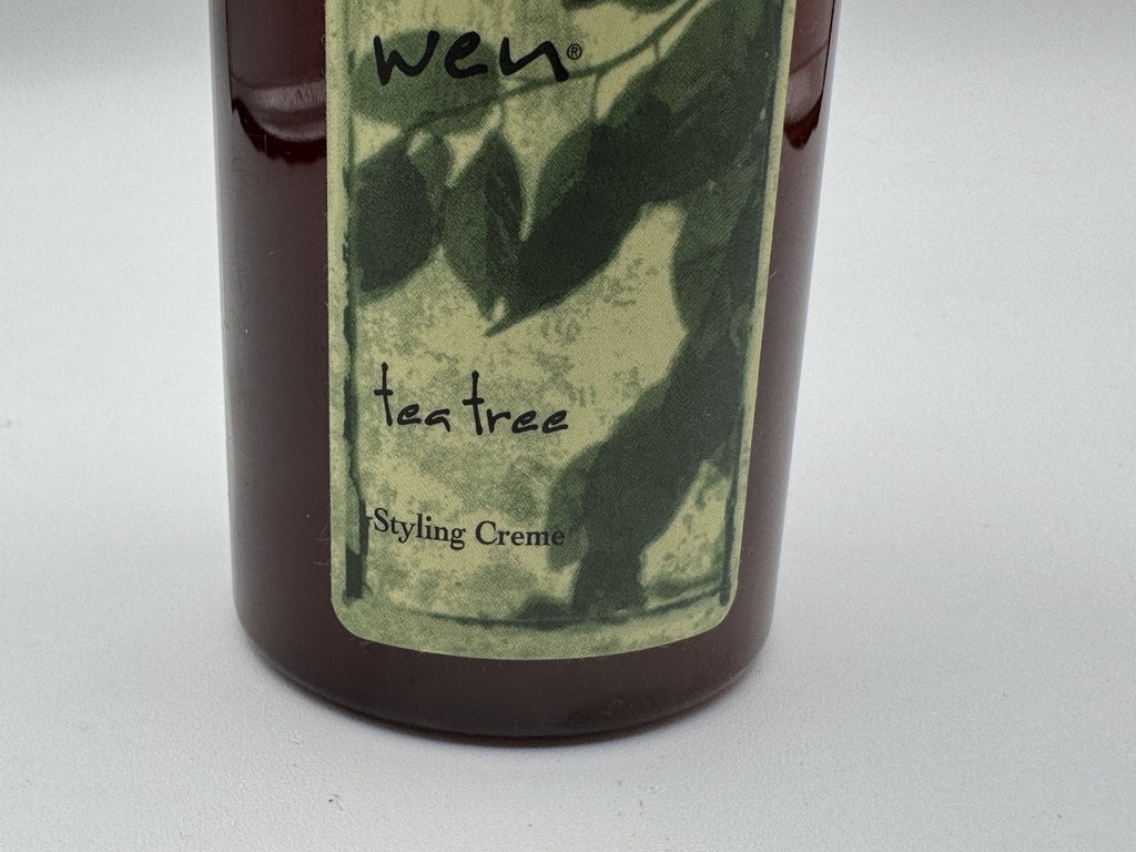 Wen By Chaz Dean Tea Tree Styling Hair Creme Cream 6 oz With Pump, NEW