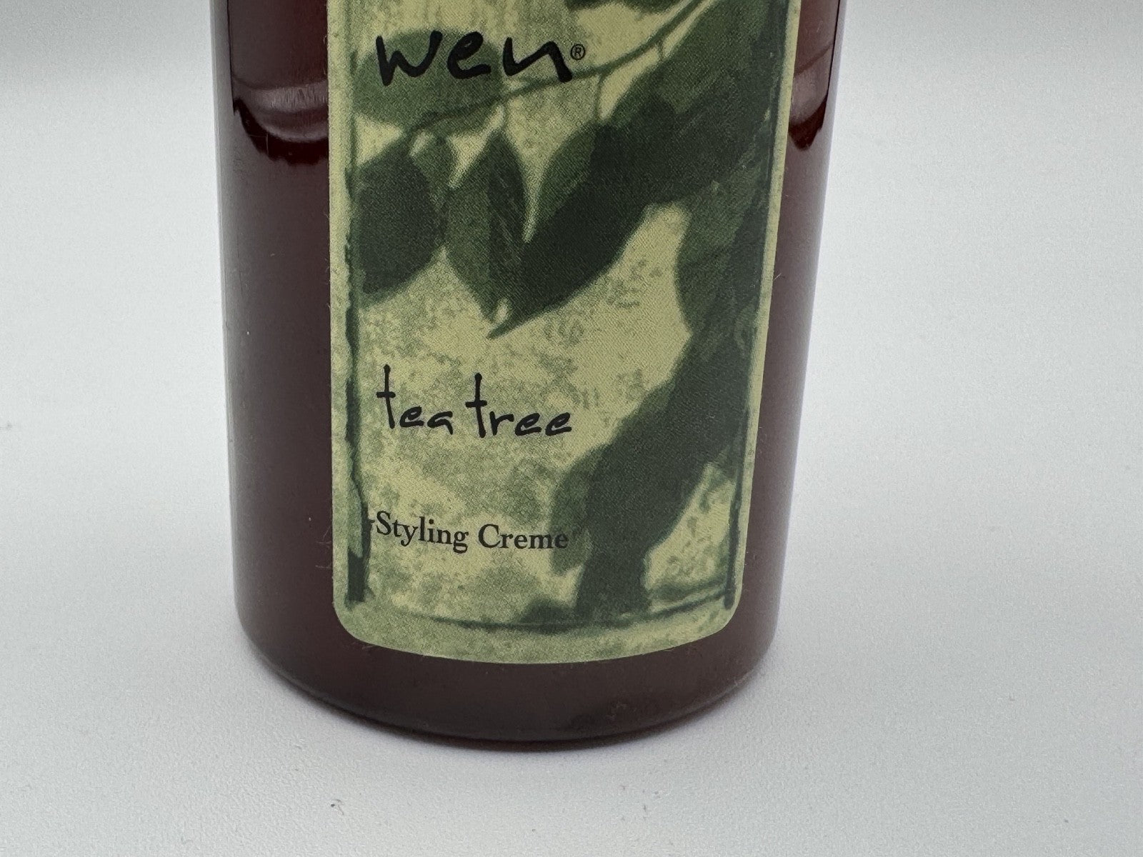 Wen By Chaz Dean Tea Tree Styling Hair Creme Cream 6 oz With Pump, NEW