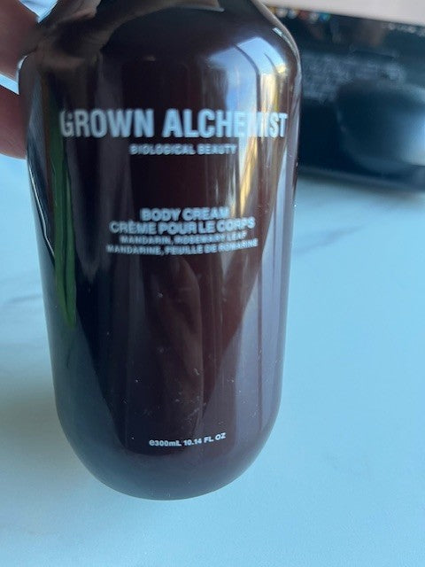 Grown Alchemist Biological Beauty Body Cream 10.4 oz Nourish Dry Skin New SEALED