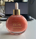 Soul Tree Essence ICONIC GLOW COCONUT ROSE OIL Body Shimmer Oil w/dropper  New
