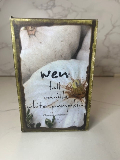 Wen Chaz Dean Fall Vanilla White Pumpkin Cleansing Conditioner 16oz w/Pump, NIB