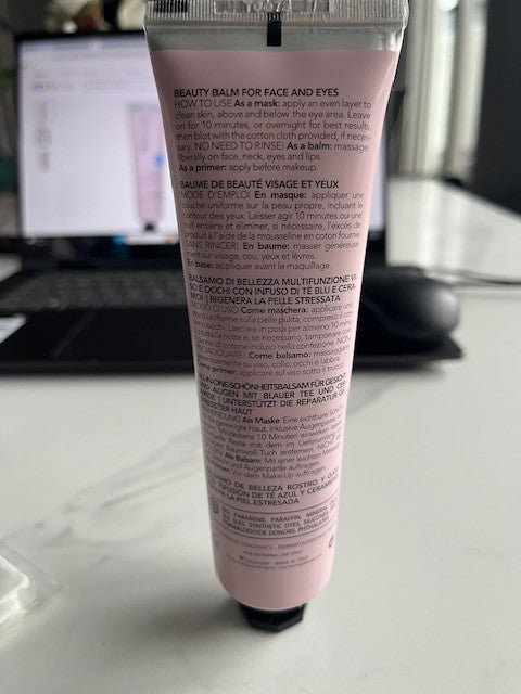 Teaology Happy Skin All In One Beauty Balm 3.3oz w/ Pure cotton hot cloth SEALED