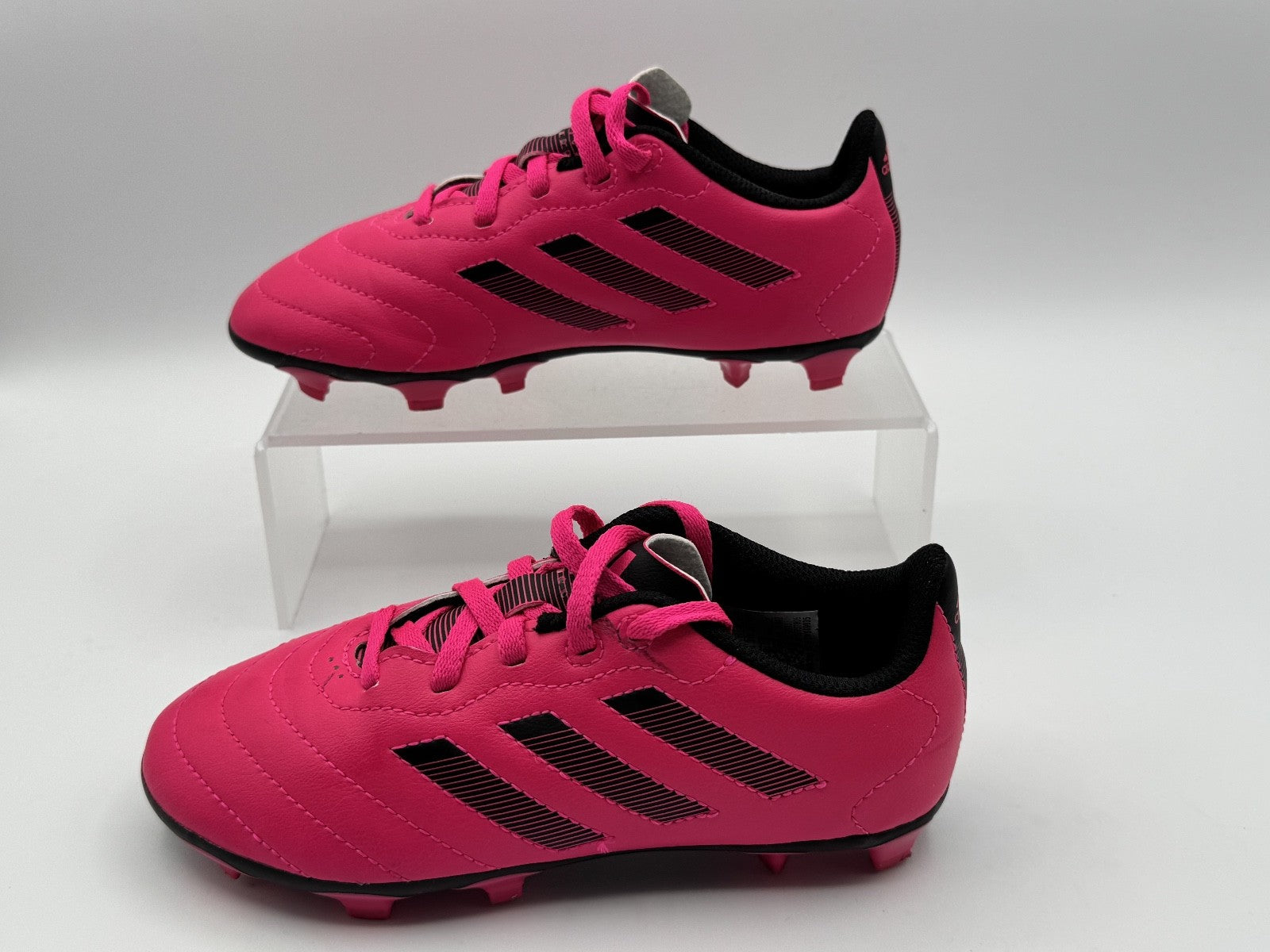 Adidas Goletto VIII 8 Girls Soccer Cleats Shoes Size 13.5 Pink Youth Kids, New