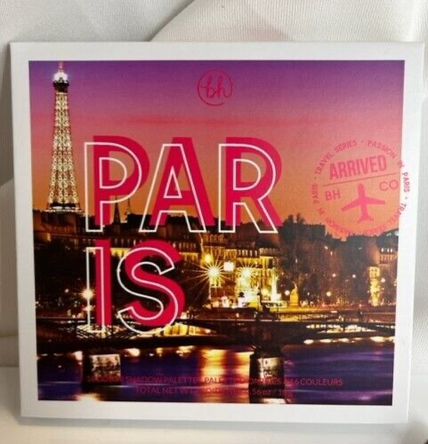 Bh Cosmetics Passion In Paris Eyeshadow Palette W/ Free Eye Shadow Brush NIB