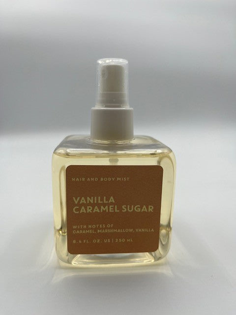Vanilla Caramel Sugar Hair & Body Mist 8.4 oz 251 mL Tru Fragrance & Beauty New