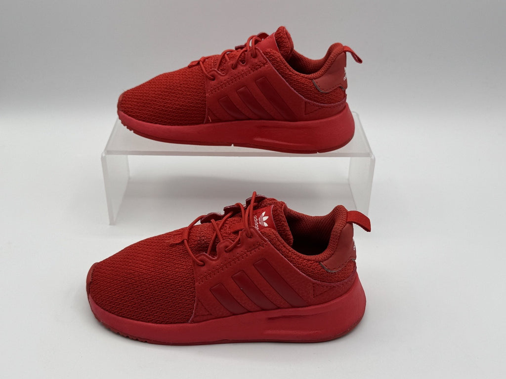 Adidas Originals X_PLR J Kids Shoe Red Sneaker Sz.9K UNISEX Boy/Girl, PRE-OWNED