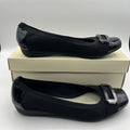 Anne Klein Signature AKUPLIFT 2 iflex Women Shoes Sz 8M Ballet black Slip on NIB