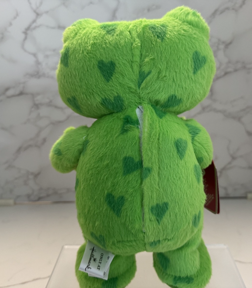 Hallmark Hearts A Hoppin Frog Be Mine Interactive Plush Valentine Hot Hop, Works