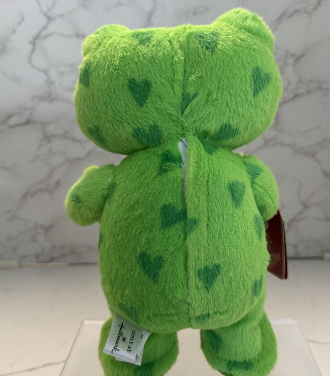 Hallmark Hearts A Hoppin Frog Be Mine Interactive Plush Valentine Hot Hop, Works