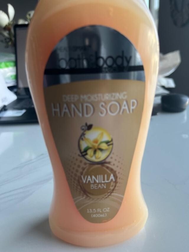 Healthsmart Bath & Body Basics Deep Moisturizing Hand Soap Vanilla Bean, 13.5 fl